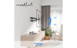 PureMounts TV Halterung - Swivel Vesa 600