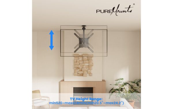 1966177_6 - Mediatech PureMounts Premium TV Deckenhalterung 23-55