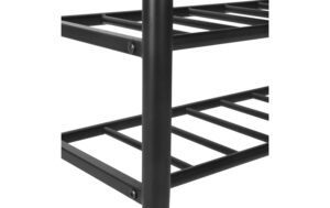 1967565_4 - Mediatech relaxdays Schuhbank mit 2 Ablagen 50 x 80 x 30 cm, Schwarz