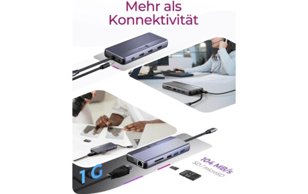 1967995_2 - Mediatech ICY BOX IB-DK4062-CPD Dockingstation Type-C USB 3.2 DockingStation