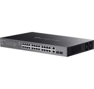 1968492_2 - Mediatech TP-Link ES228GMP Easy Managed Switch 24x Gigabit PoE+ Ports