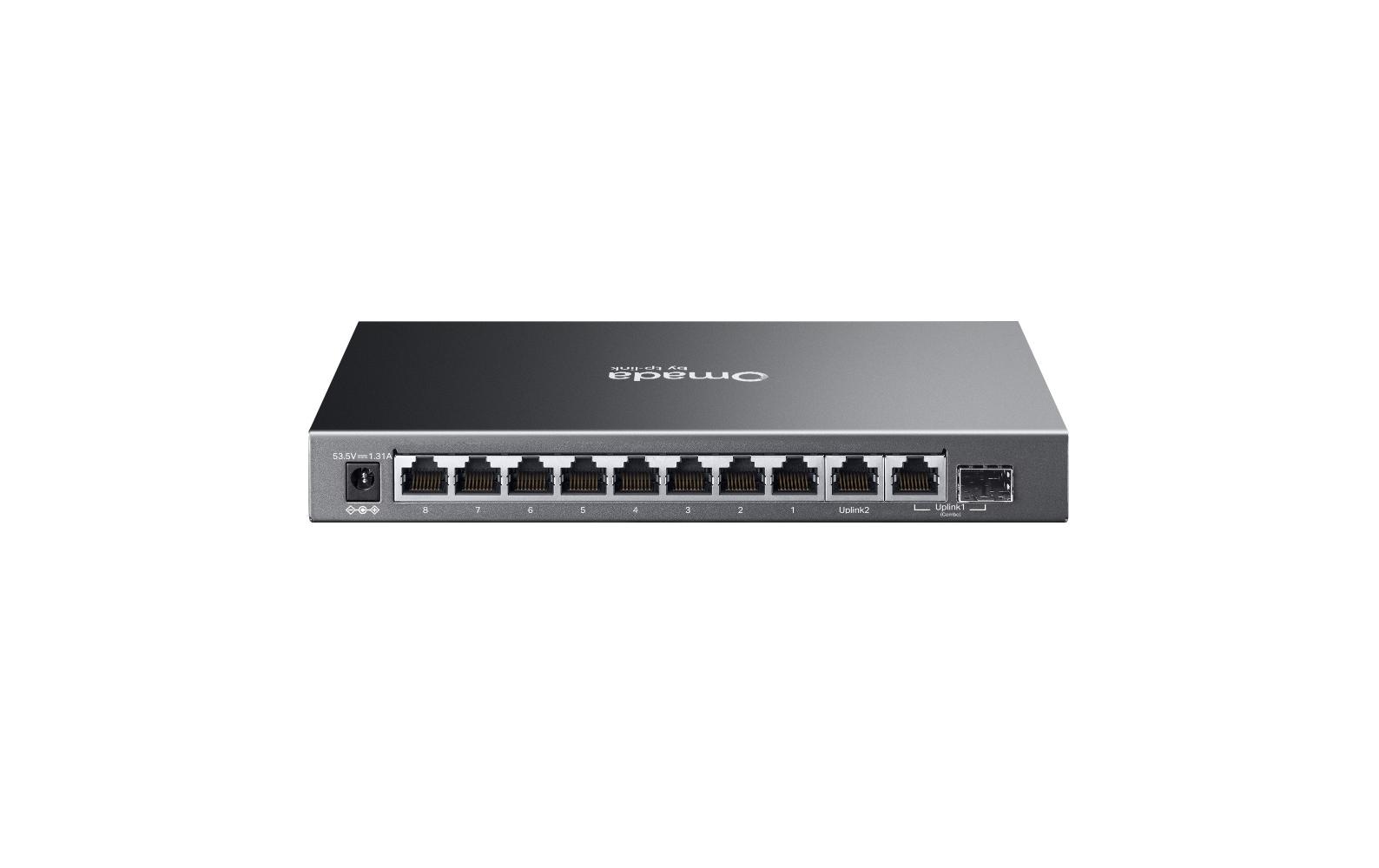 1968495_1 - Mediatech TP-Link ES210GP Easy Managed Switch 8x Gigabit PoE+ Ports
