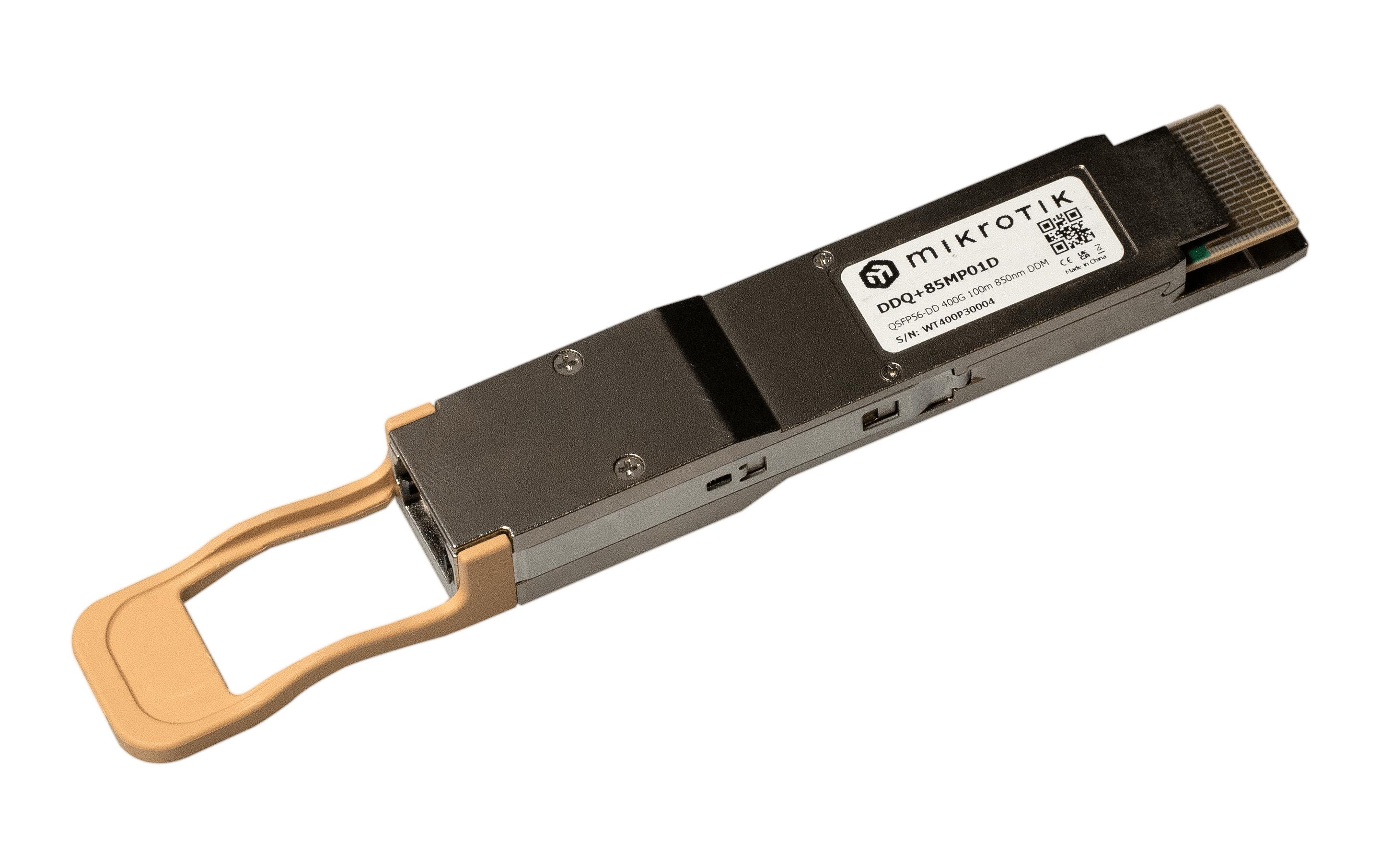 1968988 - Mediatech Mikrotik QSFP-DD: DDQ+85MP01D 400GE, bis 100m kaufen Schweiz | Mediatech.ch