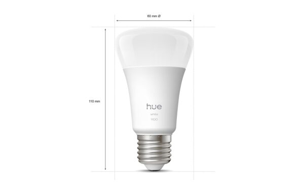 Philips Hue White E27 Doppelpack 2x 1100lm