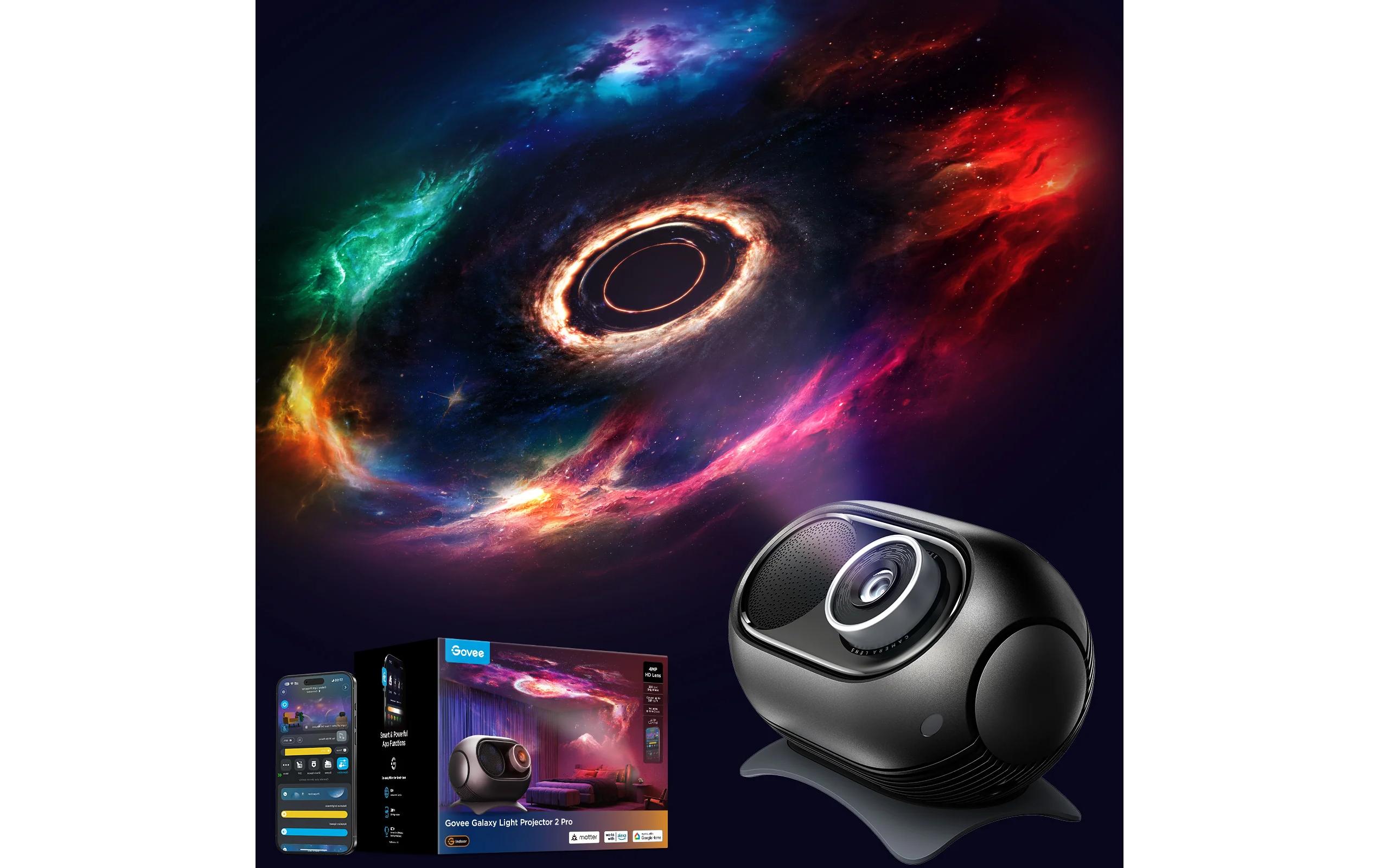 1969298 - Mediatech Govee Galaxy Light Projector 2 pro 230lm x 8K, 90°, 28m2 kaufen Schweiz | Mediatech.ch