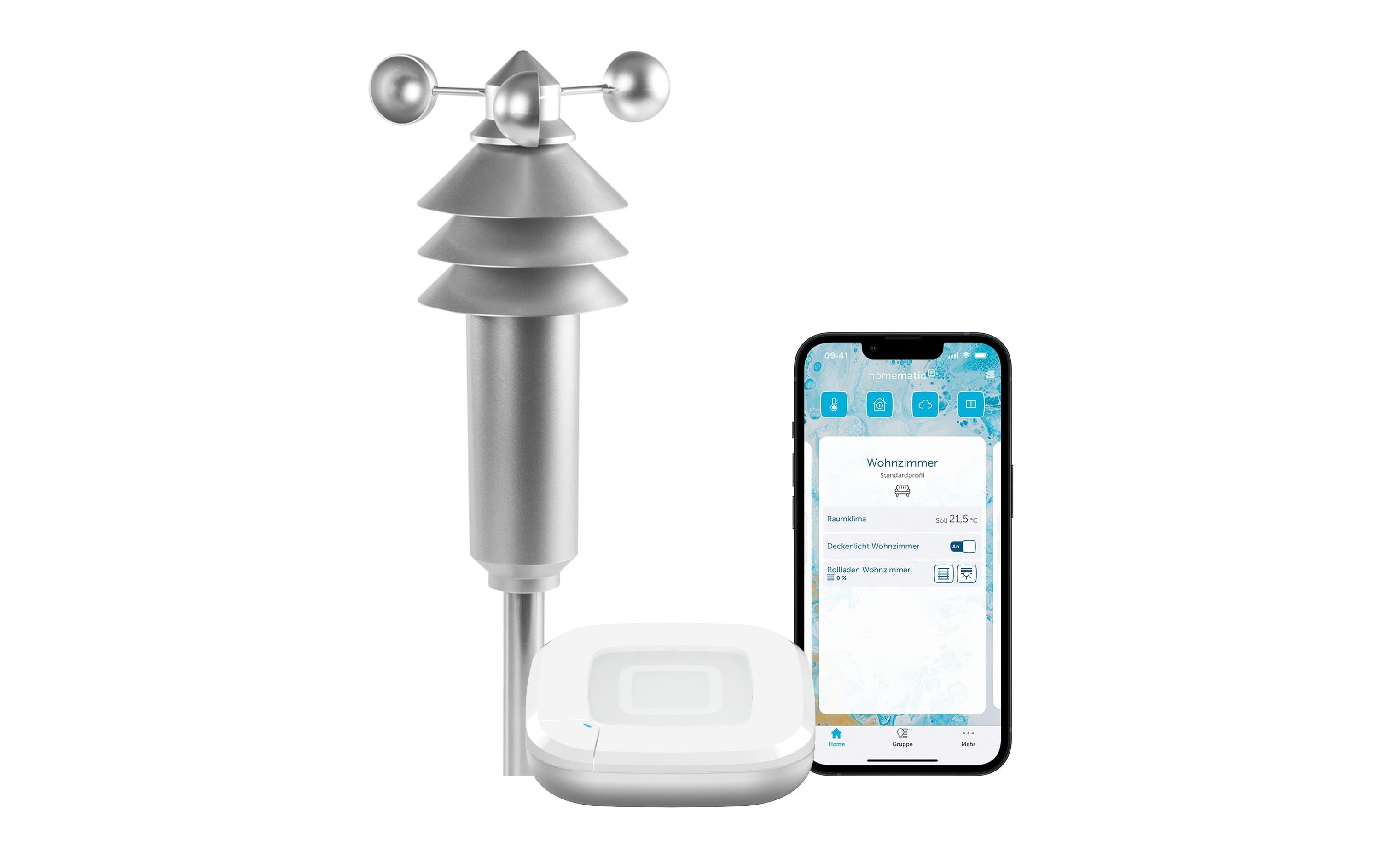 1969314 - Mediatech Homematic IP Starterset Wettersensor Basic Homematic IP Accesspoint2 inkl. Wettersenso kaufen Schweiz | Mediatech.ch