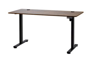 onit Büro-/Gaming-Tisch Ergo vintage elektr. höhenverst., 1 Platte 140x60cm