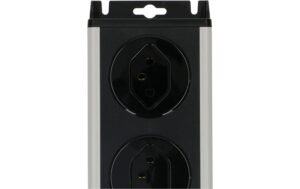 1970733_5 - Mediatech Steckdosenleiste Power Line 8x Typ 13 grau/schwarz 1.5m