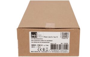 1970733_7 - Mediatech Steckdosenleiste Power Line 8x Typ 13 grau/schwarz 1.5m