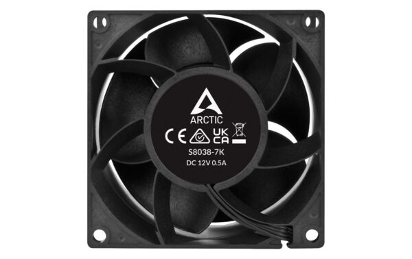 Gehäuselüfter Arctic Cooling S8038-7K 80mm. 7000 RPM, PWM