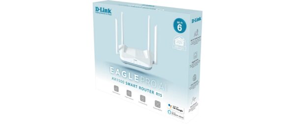 1971797_3 - Mediatech D-Link R15 Smart WiFi 6 Router EAGLE PRO AI AX1500, Dual-Band