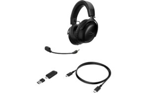 HyperX Cloud III S, schwarz Wireless, USB-A/USB-C