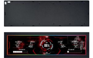 Lian Li 8.8 Universal Screen Schwarz