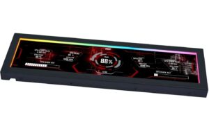 Lian Li 8.8 Universal Screen Schwarz