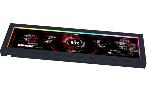 Lian Li 8.8 Universal Screen Schwarz