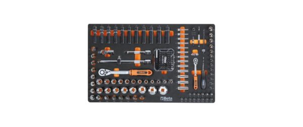 BW 2400S G7 E-S - BETA Werkstattwagen Grau, 240-teilig