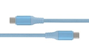 1974531_2 - Mediatech Club 3D, USB C magnetisches Kabel 240W PD3 blau, 2m