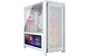 1974603 - Mediatech Corsair Midi Tower 4000D LCD RS WH Weiss, Vorinst. Xeneon Edege 14.5 LCD kaufen Schweiz | Mediatech.ch