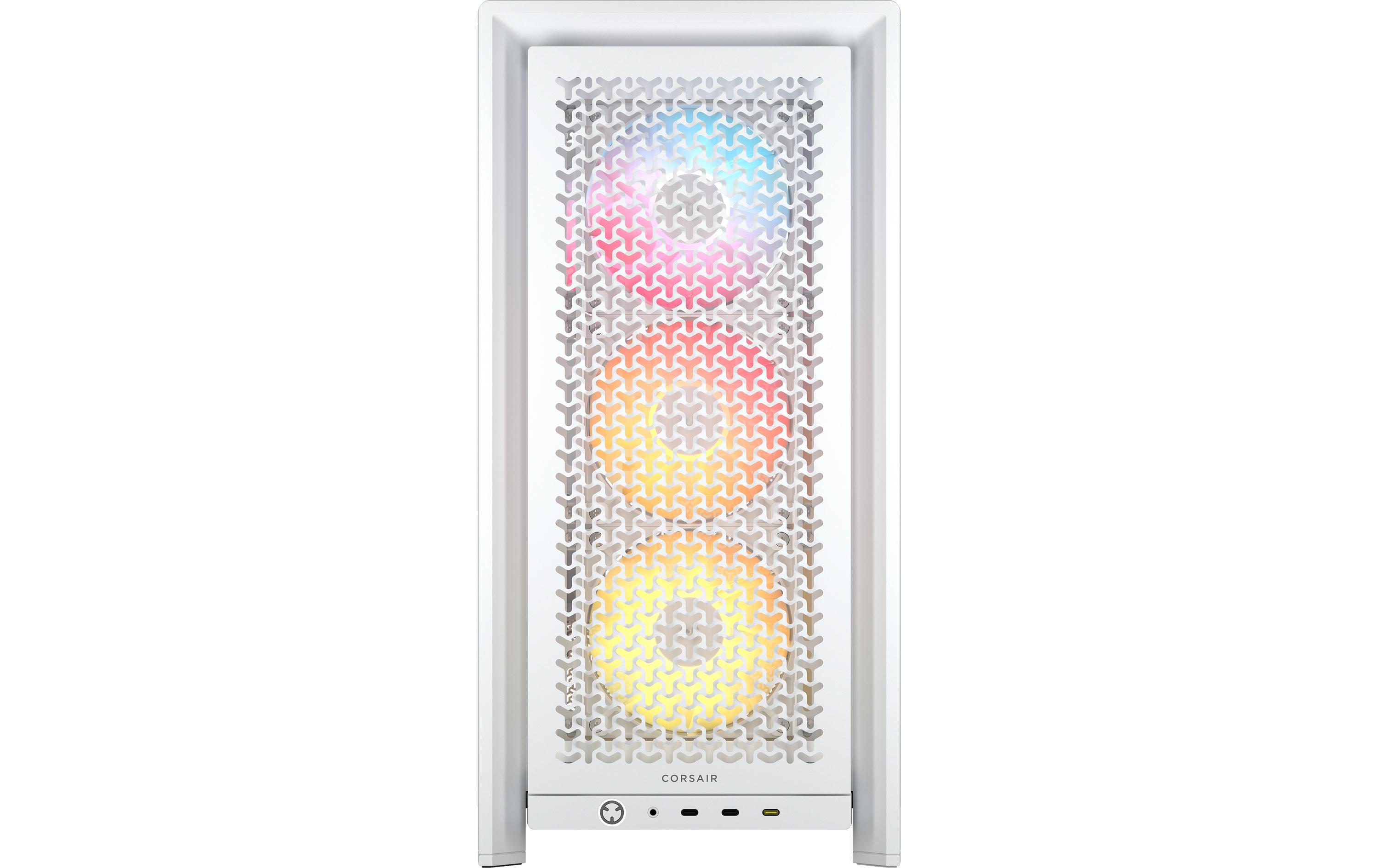 1974603_1 - Mediatech Corsair Midi Tower 4000D LCD RS WH Weiss, Vorinst. Xeneon Edege 14.5 LCD