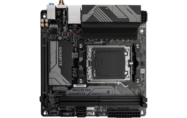 1975403_3 - Mediatech Gigabyte A620I AX, mATX AM5, AMD A620, 2x DDR5, PCIe 4.0, WIFI6E