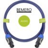 Bemero BSC3333-500BL SpeakON Kabel 5m Lautsprecherkabel 4x2.5mm2, schwarz
