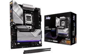 ASRock X870 LIVEMIXER WIFI, ATX, AM5 AMD X870, AM5, 4x DDR5, PCIe 5.0
