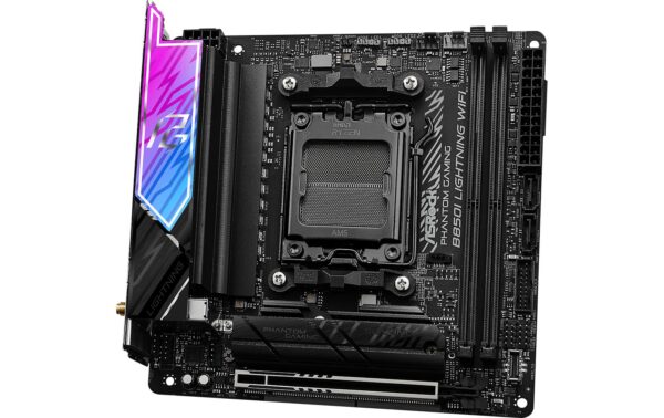 ASRock B850I LIGHTNING WIFI, mITX, AM5 AMD B850, AM5, 2x DDR5, PCIe 5.0