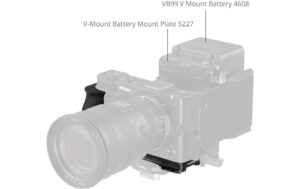 SmallRig L-Shaped Mount Plate with Silicone Handle for Nikon ZR