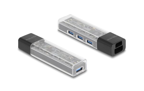 Delock USB-C Hub, 4 Port, 5Gbps 4x USB-A 3.2 Gen1