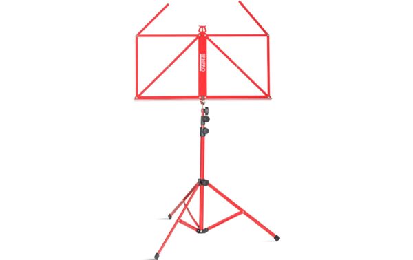 Bemero MSS-8090RD Notenständer leicht, faltbar, inkl. Tragetasche, rot