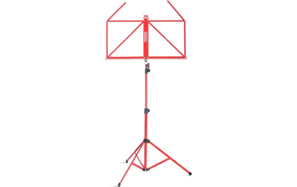 Bemero MSS-8090RD Notenständer leicht, faltbar, inkl. Tragetasche, rot