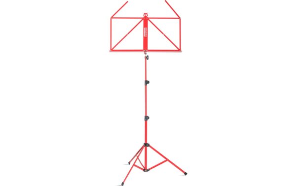 Bemero MSS-8090RD Notenständer leicht, faltbar, inkl. Tragetasche, rot