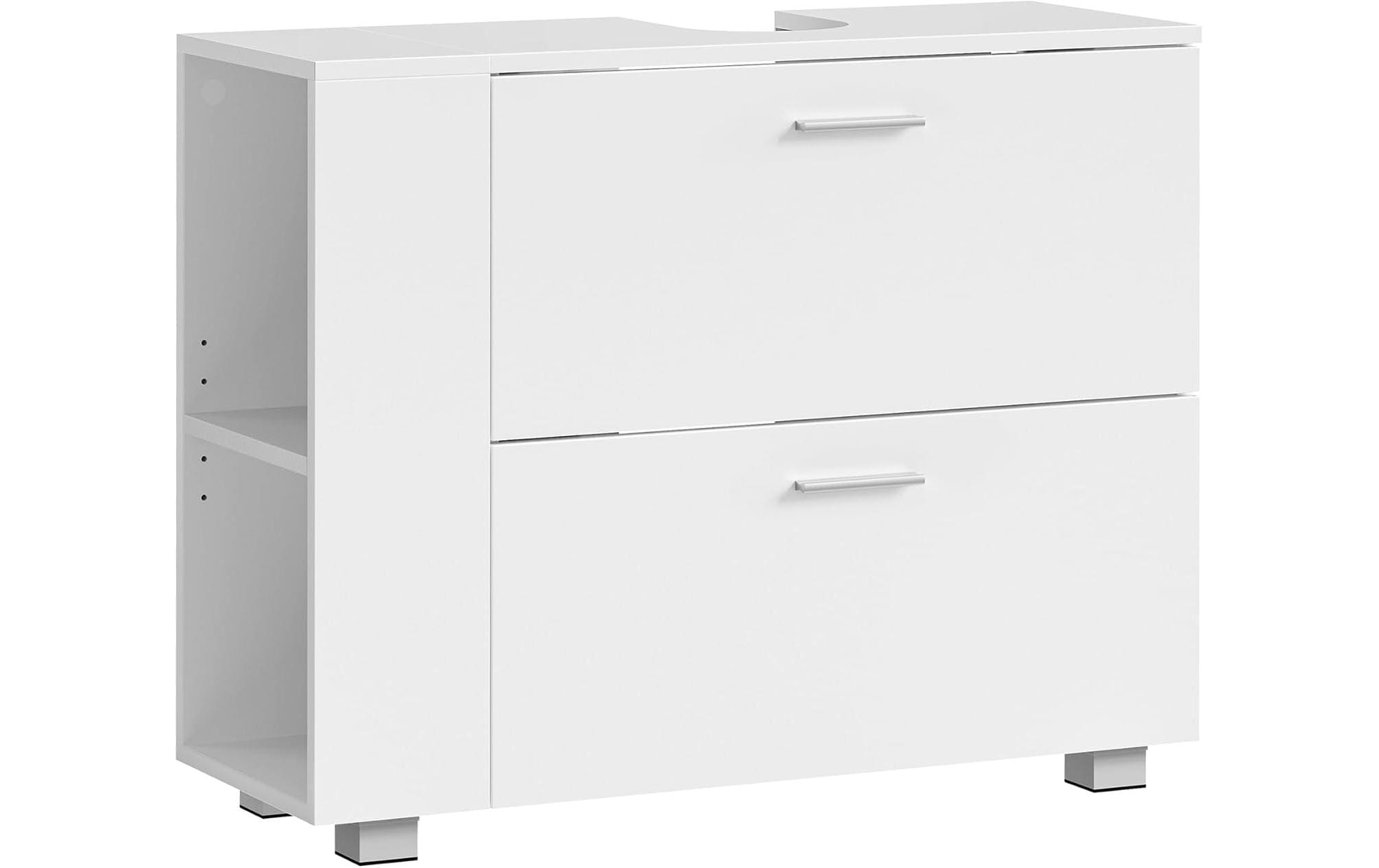 1981853 - Mediatech Vasagle Waschbeckenschrank, Weiss 80x30x64 cm (BxHxT), MDF kaufen Schweiz | Mediatech.ch