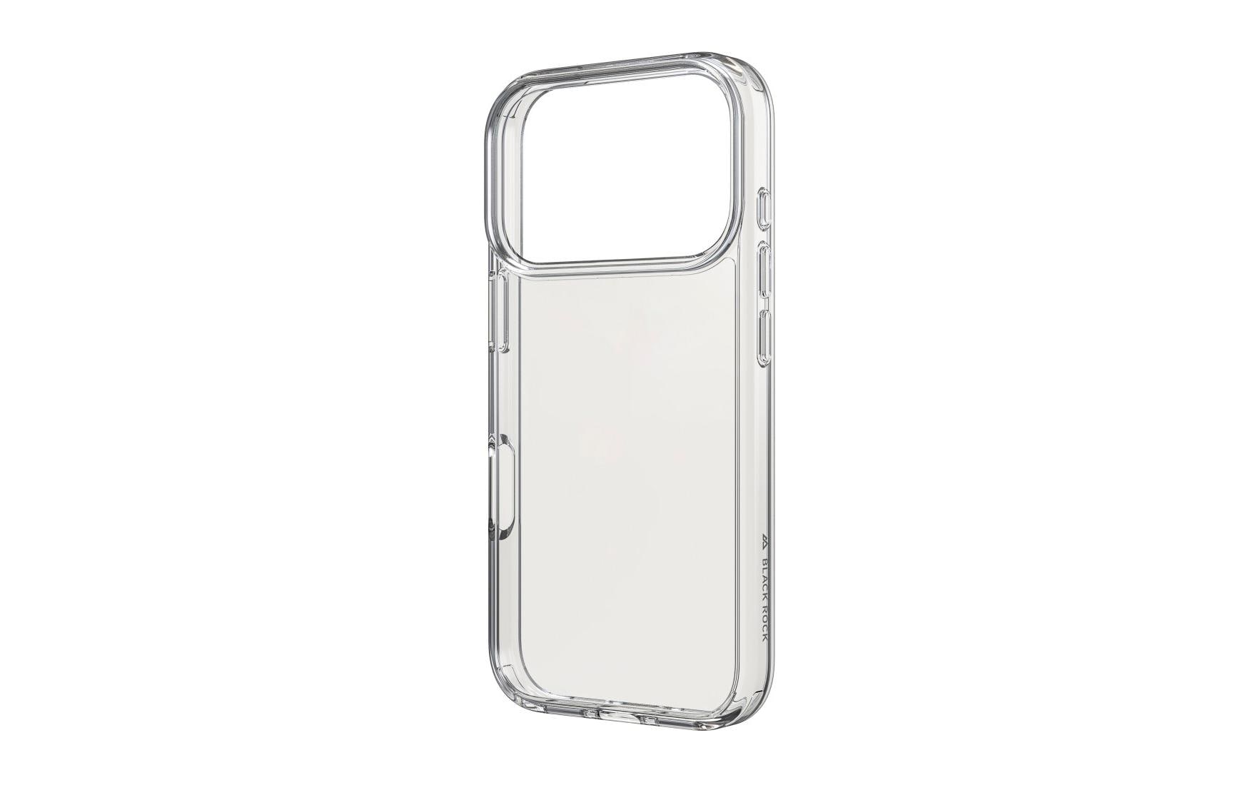 1982271_1 - Mediatech BlackRock Cover Clear Protection Case für Apple iPhone 17 Pro, Transparent