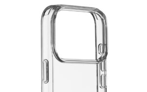 1982271_3 - Mediatech BlackRock Cover Clear Protection Case für Apple iPhone 17 Pro, Transparent