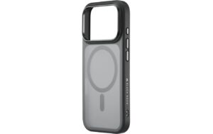 1982275_2 - Mediatech BlackRock Cover Hybrid Case für Apple iPhone 17 Pro, Schwarz