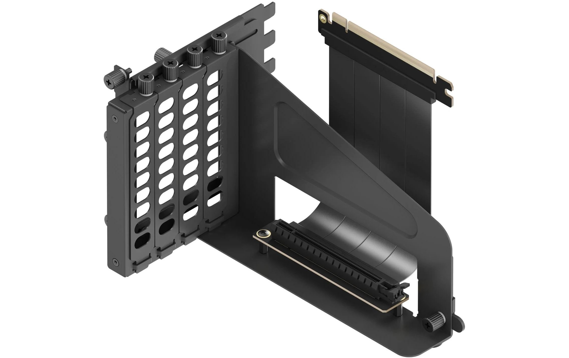 1983077 - Mediatech Havn Grafikkartenhalter Vertical Schwarz kaufen Schweiz | Mediatech.ch
