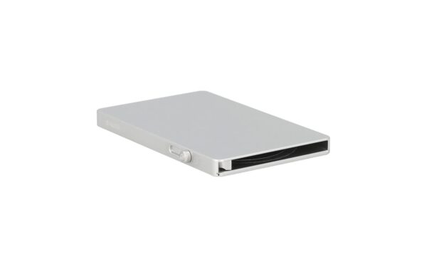Valenta Card Protector - Thin Aluminium, MagSafe, Silver