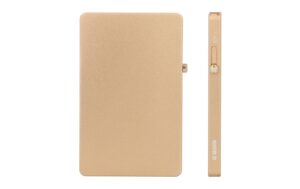 Valenta Card Protector - Thin Aluminium, MagSafe, Gold