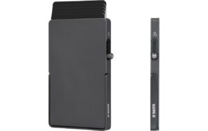 Valenta Card Protector - Stand Aluminium, MagSafe, Graphite Grey