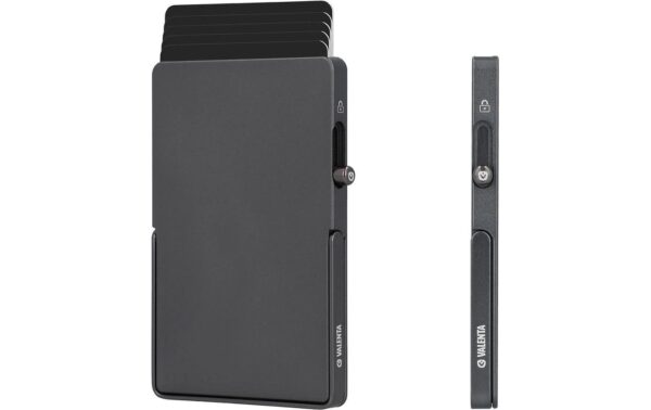 Valenta Card Protector - Stand Aluminium, MagSafe, Graphite Grey