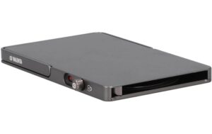Valenta Card Protector - Stand Aluminium, MagSafe, Graphite Grey