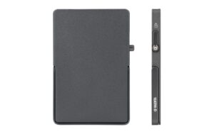 Valenta Card Protector - Stand Aluminium, MagSafe, Graphite Grey
