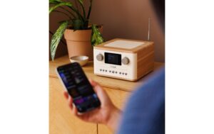 1985793_3 - Mediatech Pure DAB+ Radio Classic C-D4 Cotton white, Mono, CD, BT, USB, AUX, FB