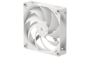1986344_1 - Mediatech Gehäuselüfter Havn 140mm 140x140x30mm, PWM, Weiss