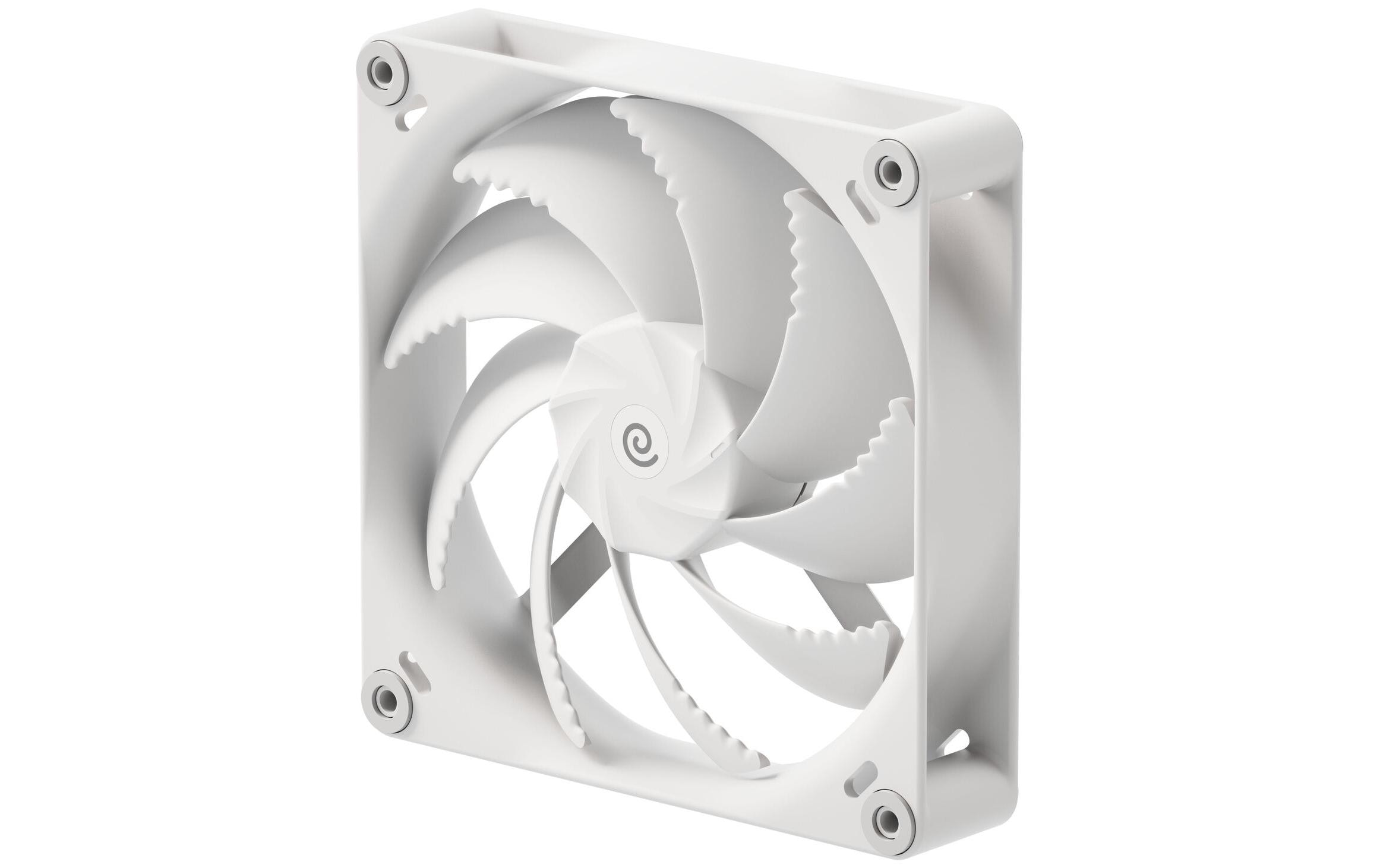 1986344_1 - Mediatech Gehäuselüfter Havn 140mm 140x140x30mm, PWM, Weiss