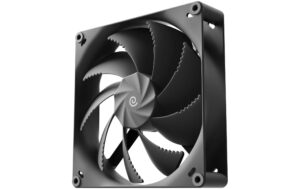 Gehäuselüfter Havn 180mm 180x180x25mm, PWM, Schwarz