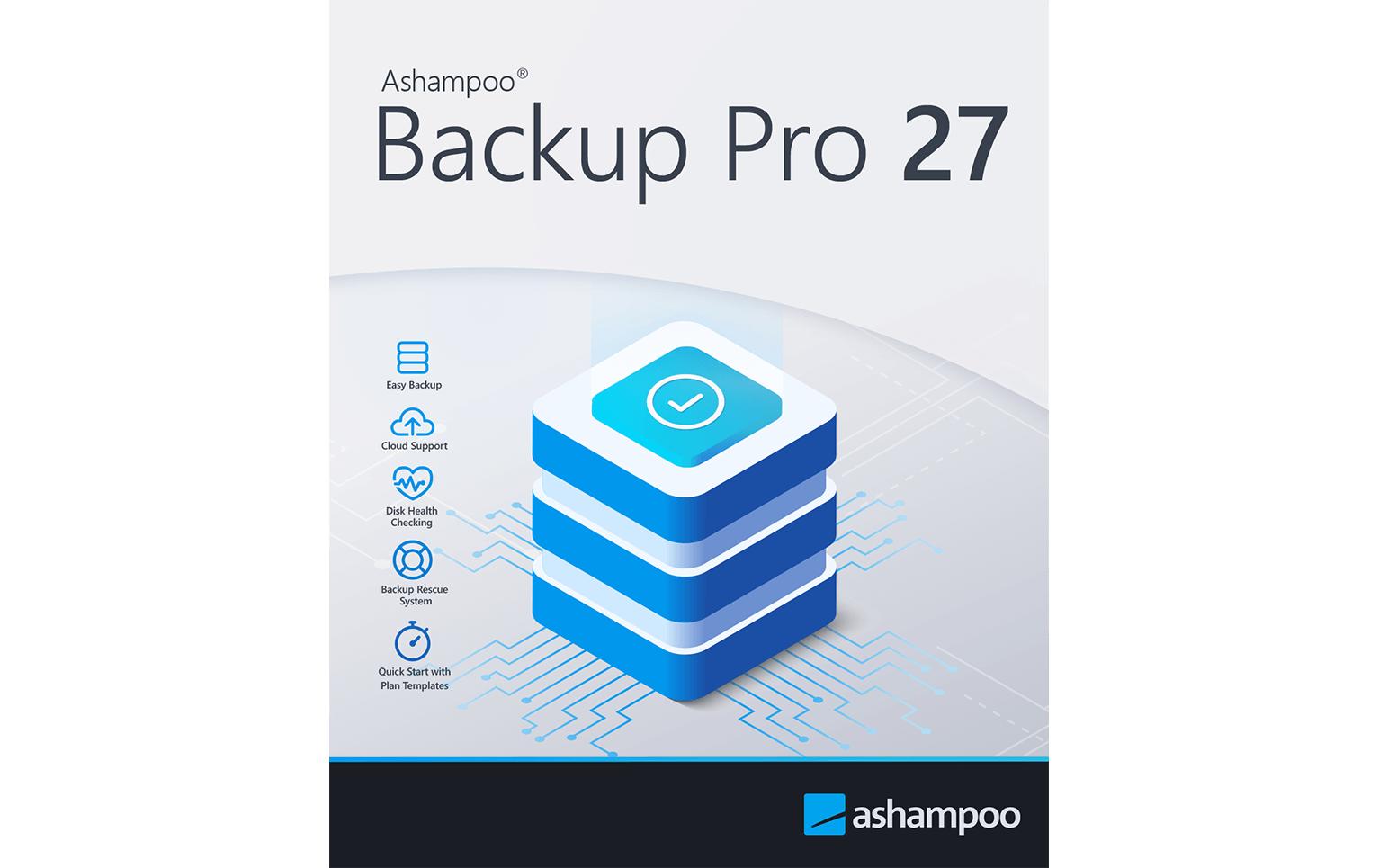 1987865 - Mediatech Ashampoo Backup Pro 27 ESD, Vollversion, 1 PC kaufen Schweiz | Mediatech.ch