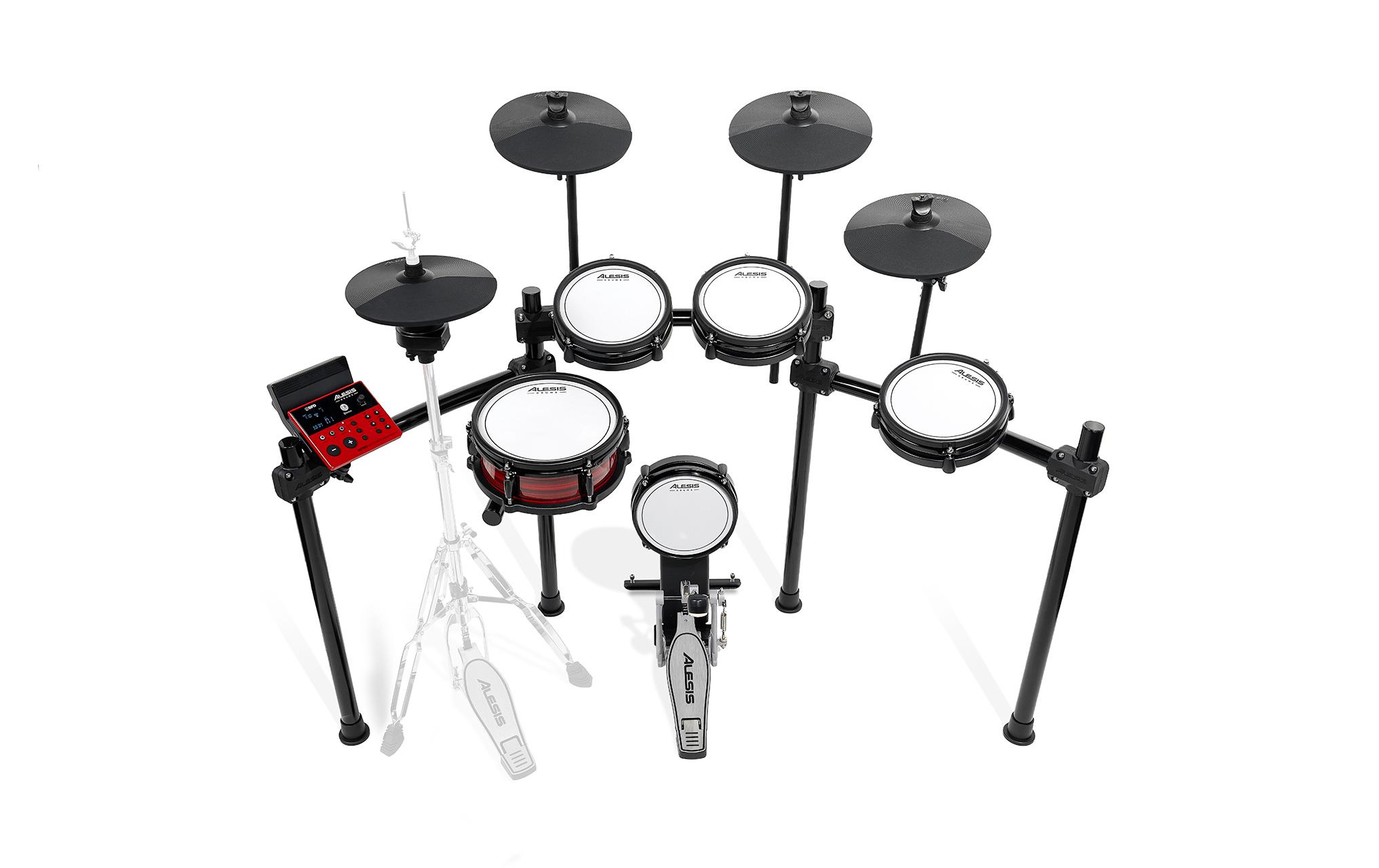 1988786_1 - Mediatech Alesis Nitro Ultimate 9-teiliges E-Drum Komplettset, Mesh, BT