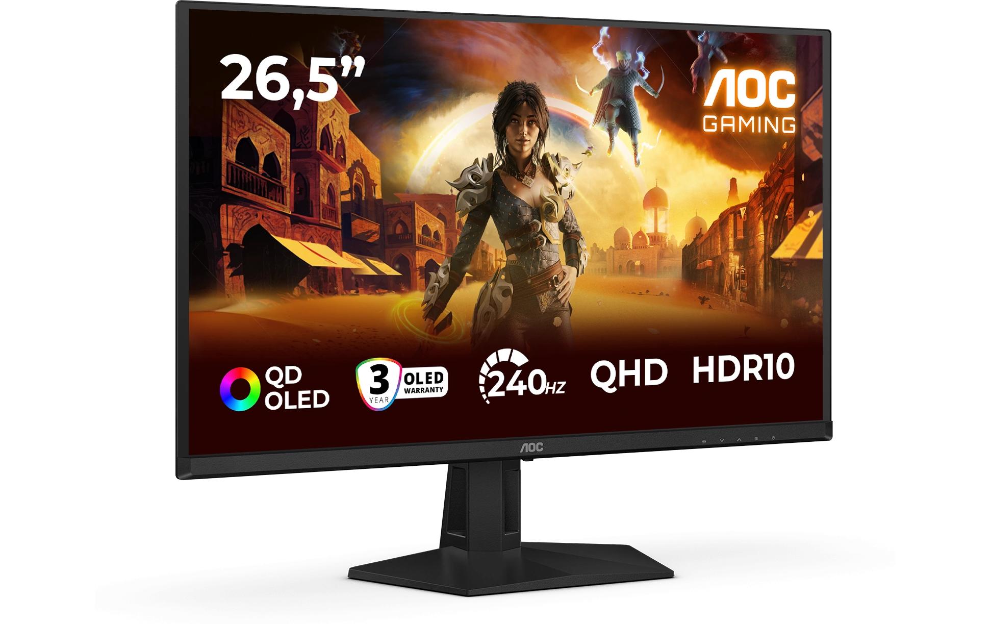 1989656_1 - Mediatech AOC 27 Q27G41ZDF, 2560x1440, 240Hz OLED HDMI, DP, Hub, Speakers, HV, Pivot